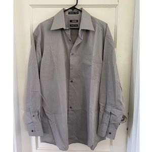 Claiborne Silver Button Down
